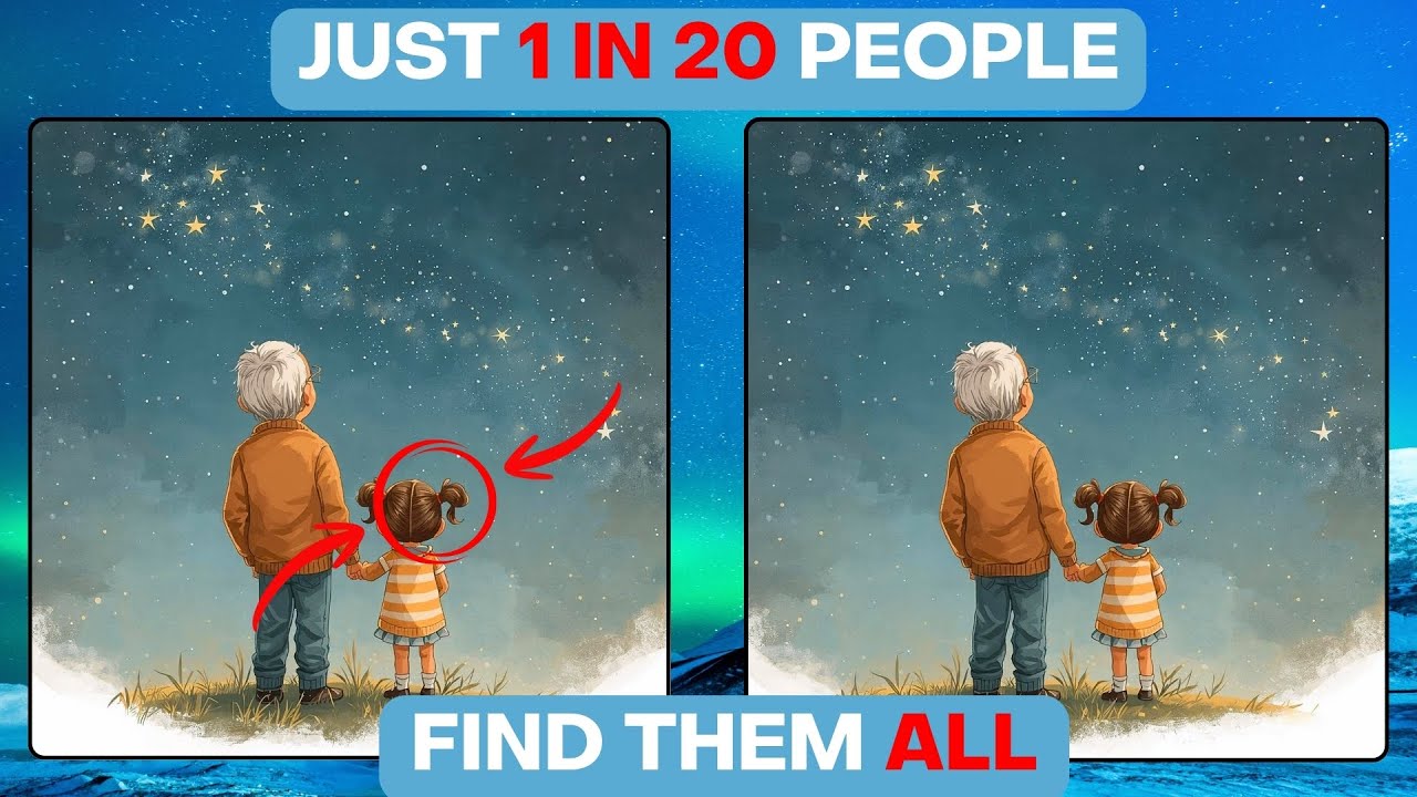 You won't be able to find the 3 differences in the 7 games
