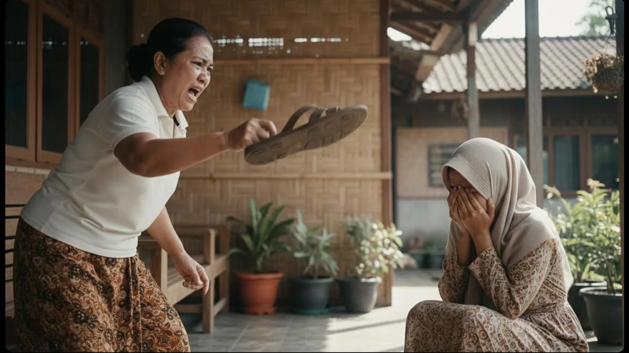 Pernah suatu malam, ibu mertua mengusirku sambil melemparkan sandal ke arahku - Drama Keluarga