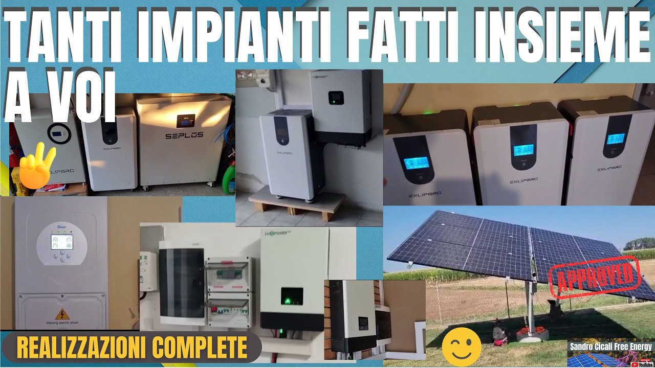 ​💰LE NOSTRE INSTALLAZIONI FOTOVOLTAICHE⚡Una Carrellata di Impianti e batterie PERFETTAMENTE OK