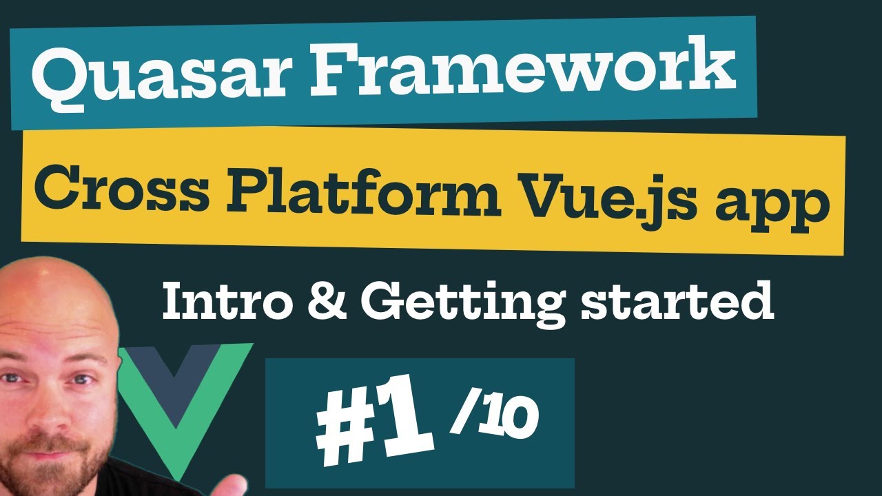 Quasar Framework: кроссплатформенное приложение Vue.js (1/10): введение и начало работы