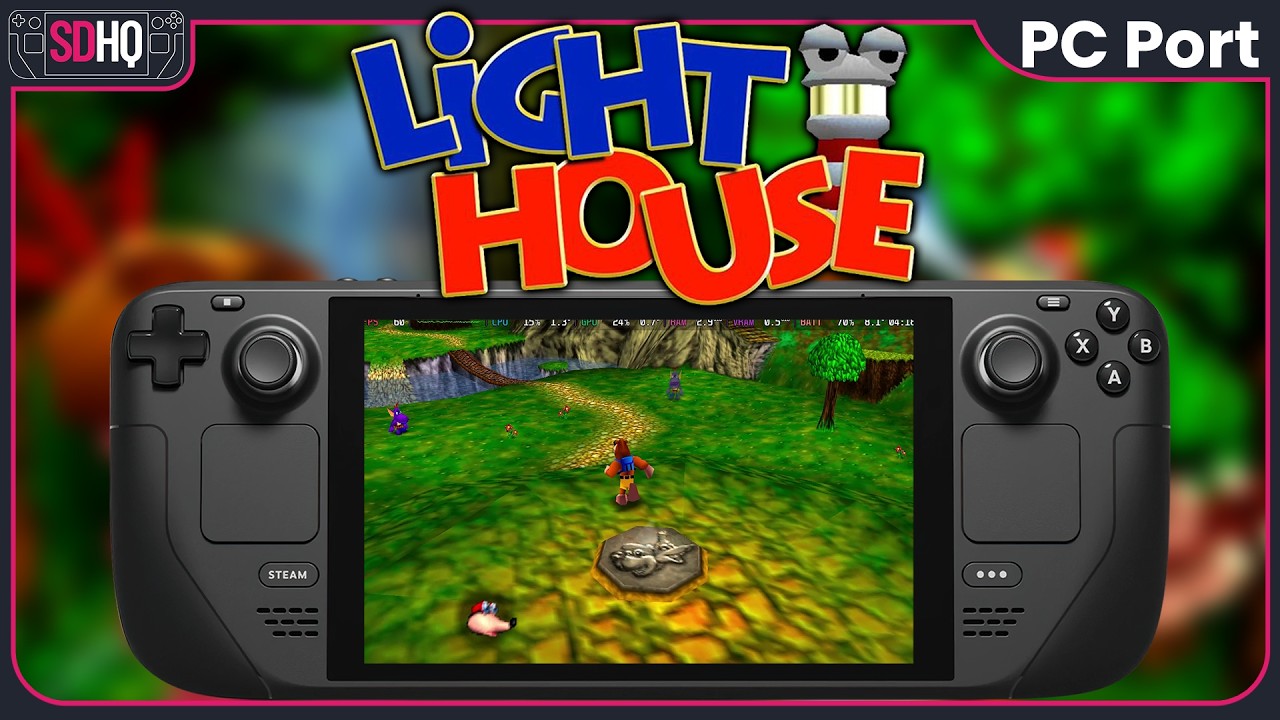 The Banjo-Kazooie Native PC Port Is Amazing On Steam Deck