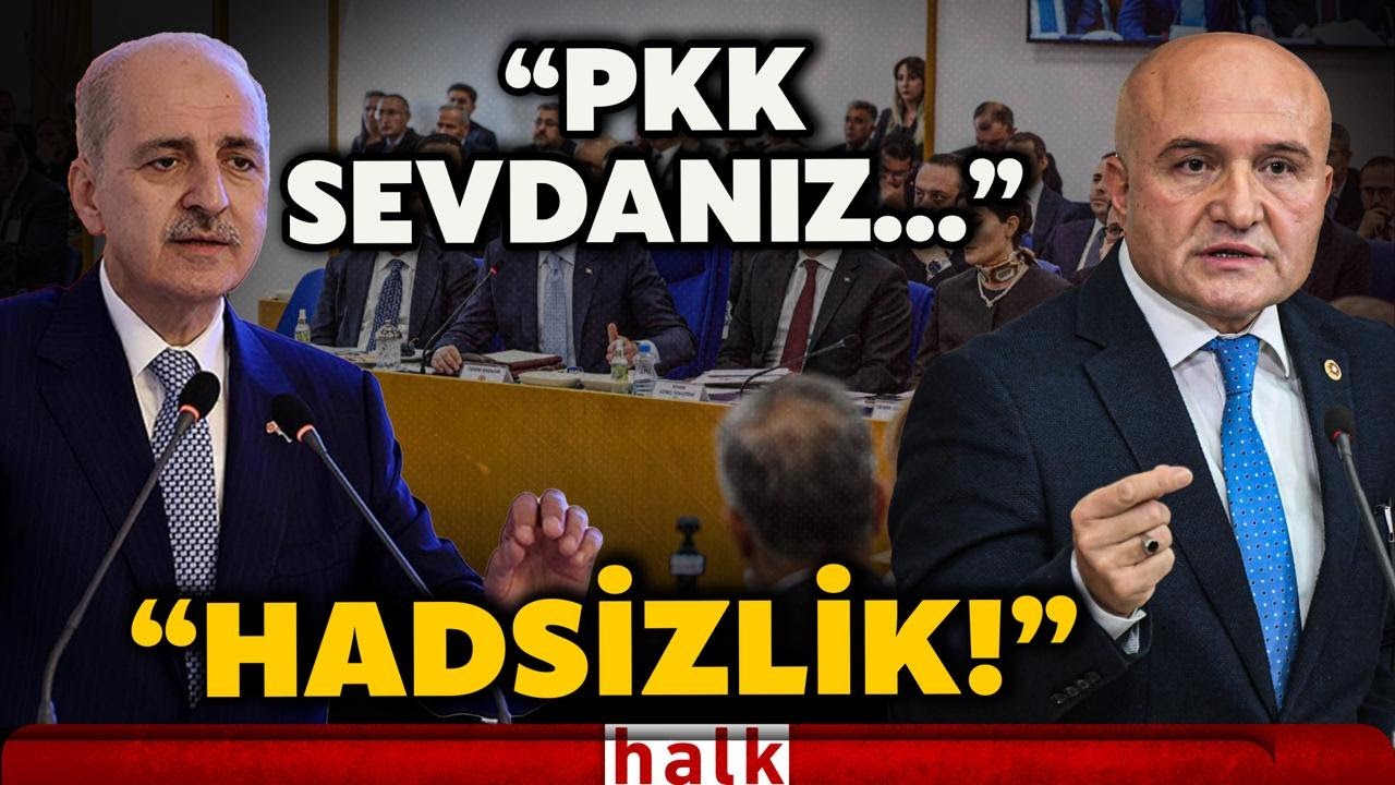 Ankara'da tansiyon y&uuml;kseldi! Erhan Usta'nın s&ouml;zleri ortalığı karıştırdı! Kurtulmuş salonu terk etti!