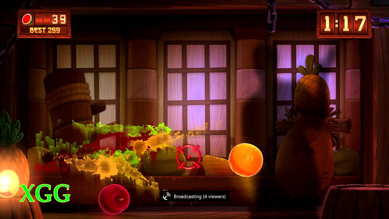 Let's Play Fruit Ninja Kinect 2
