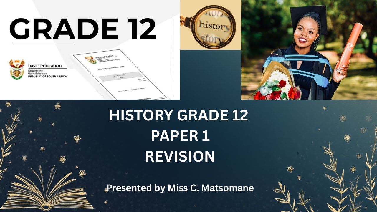HISTORY GRADE 12 PAPER 1