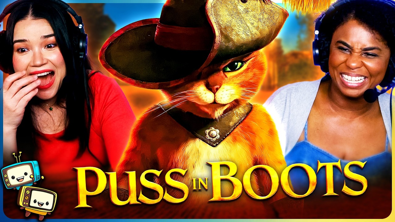 PUSS IN BOOTS Movie Reaction! | First Time Watch! | Antonio Banderas, Salma Hayek, Zach Galifianakis