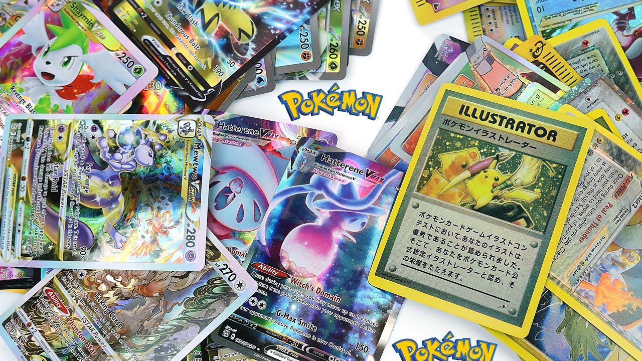 Pokemon Cards from AliExpress – VSTAR, VMAX, EX & Old School Cards Unboxing