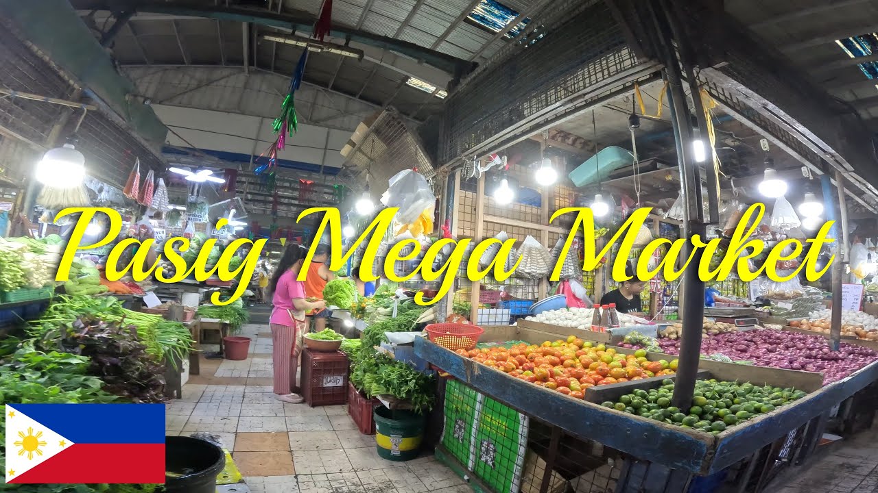 Shopping for Seafood at Pasig Mega Market, Philippines