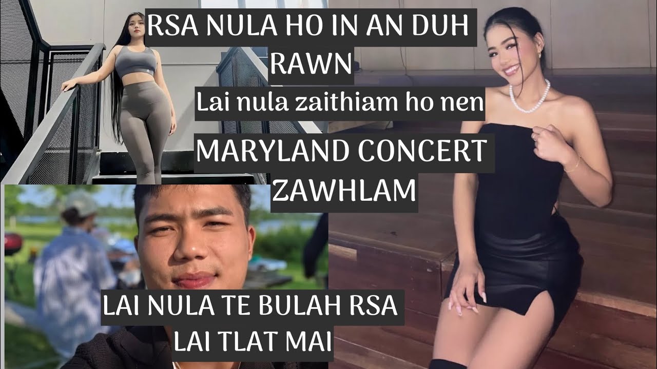 LAI NULA HMAAH J LALROSANGA LEH JENNY DAWT LAI EM NI😳 MARYLAND USA CONCERT ZAWH HNU BECKY LILAC