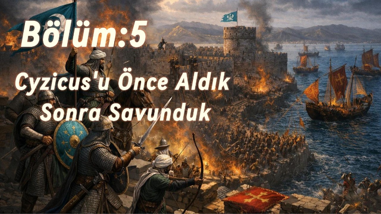 Total War Attila Medieval Kingdoms 1212 AD  - Selçuklular / 5 Cyzicus Fethii Batı Anadolu Türk Yurdu