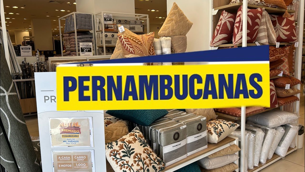 IMPOSSÍVEL NÃO COMPRAR NADA NA PERNANBUCANAS. 