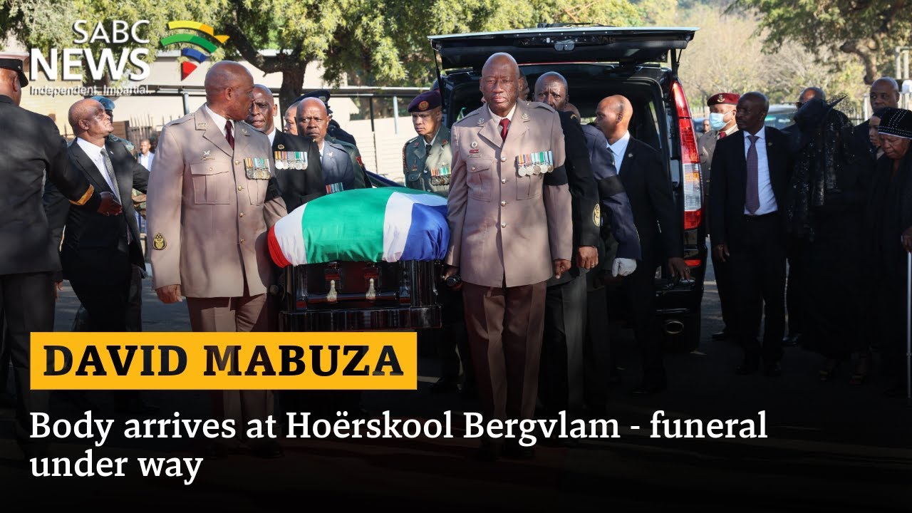David Mabuza | Former Deputy President's funeral underway