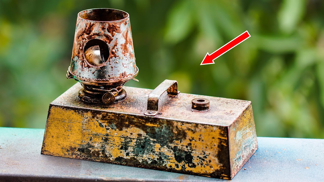 Antique Oil Lamps Restoration with AMAZING outcome