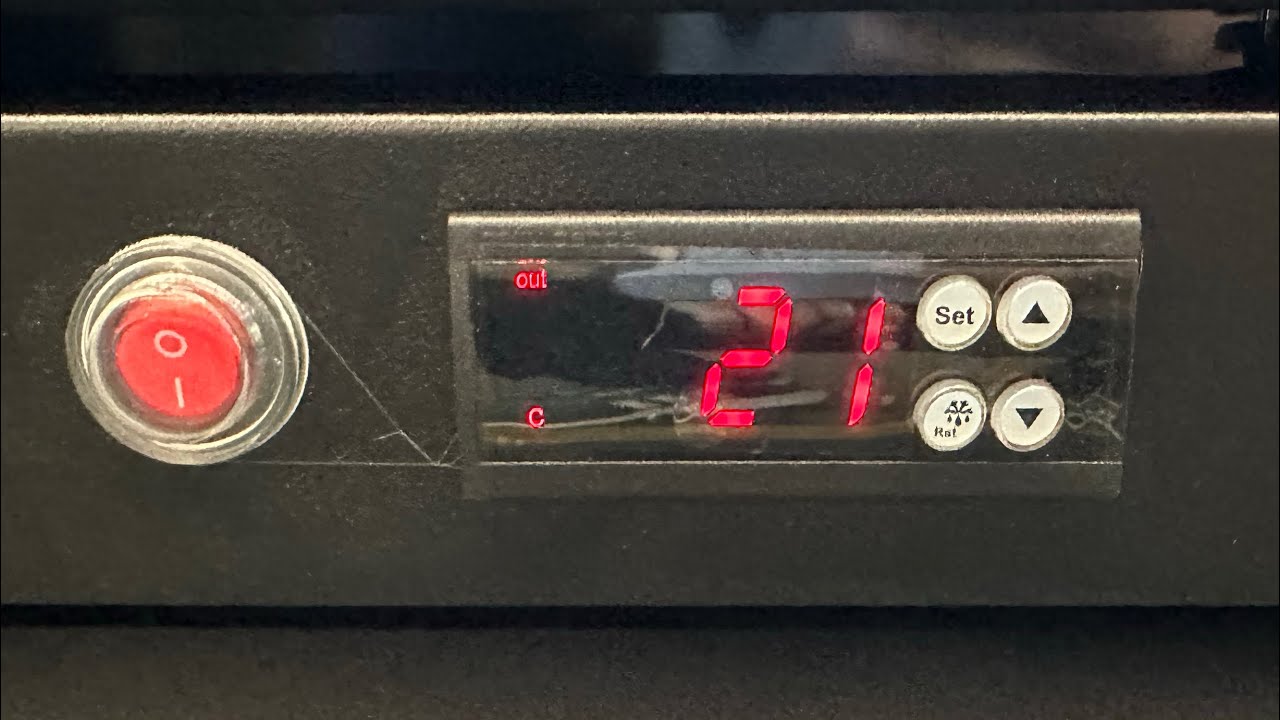 How to Set the Elitech Brand Digital Controller for Below Zero Stopping Point | TCCOOL Cooler