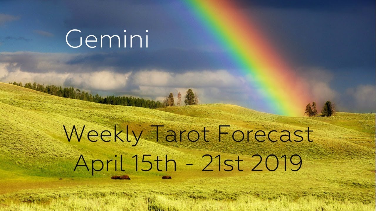 Gemini - You are right, trust yourself - Weekly Tarotscope April 15th - 21st