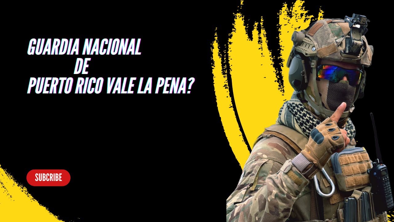 VALE LA PENA LA GUARDIA NACIONAL?