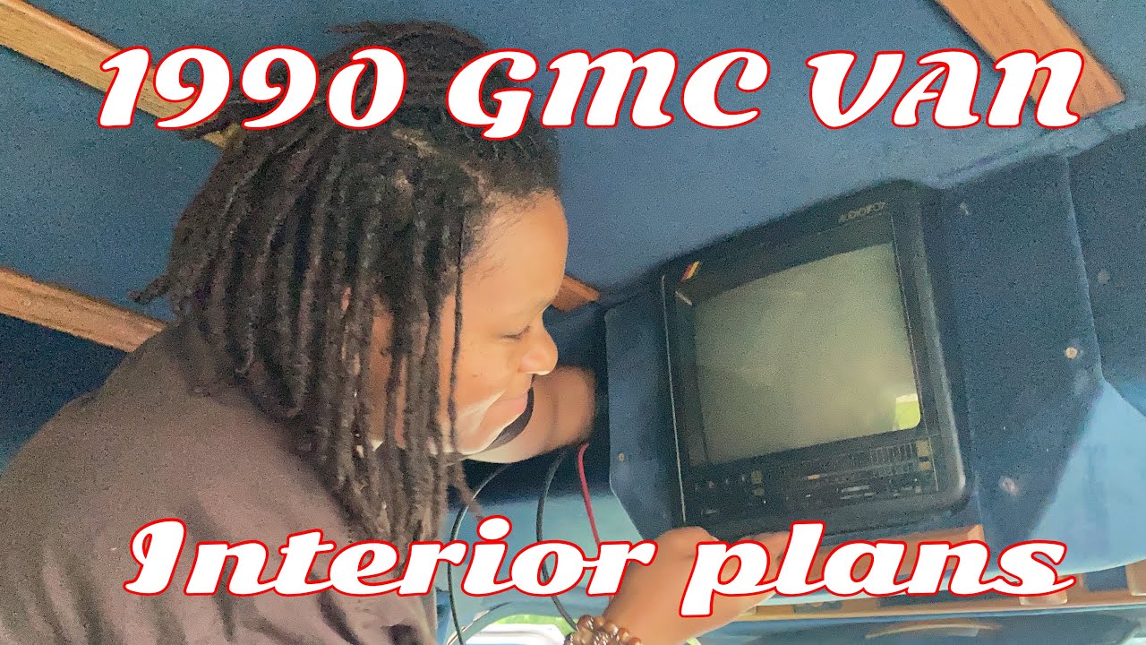 1990 GMC VANDURA TV UPGRADE @HealthyWayILive  #vanlife