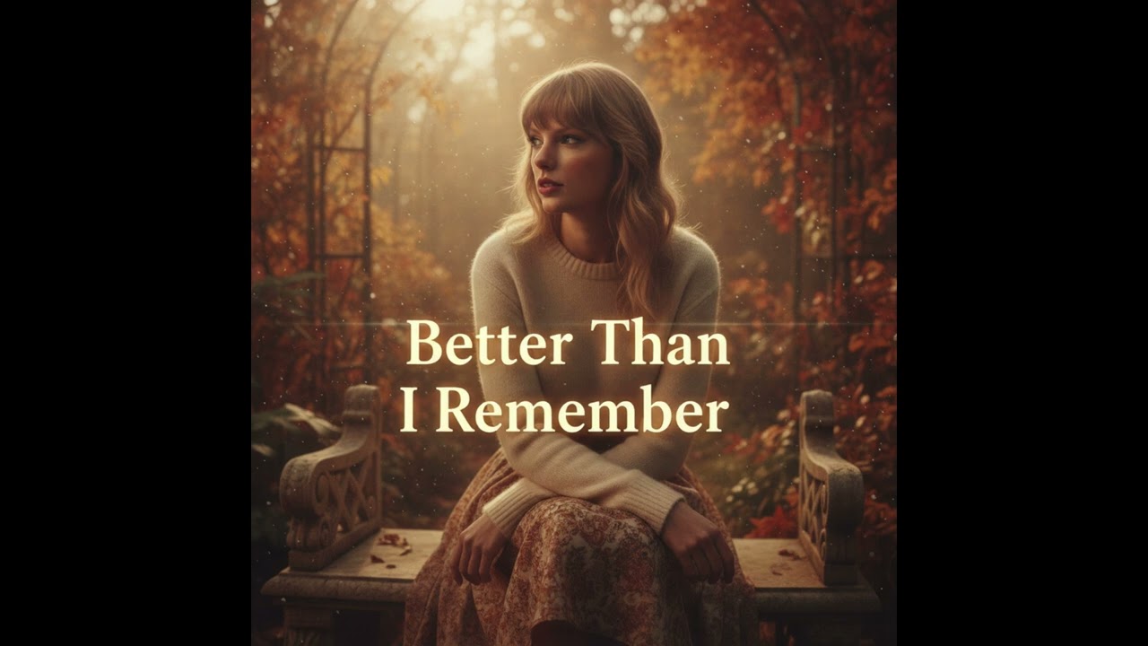 Taylor Swift - Better Than I Remember (AI Cover)