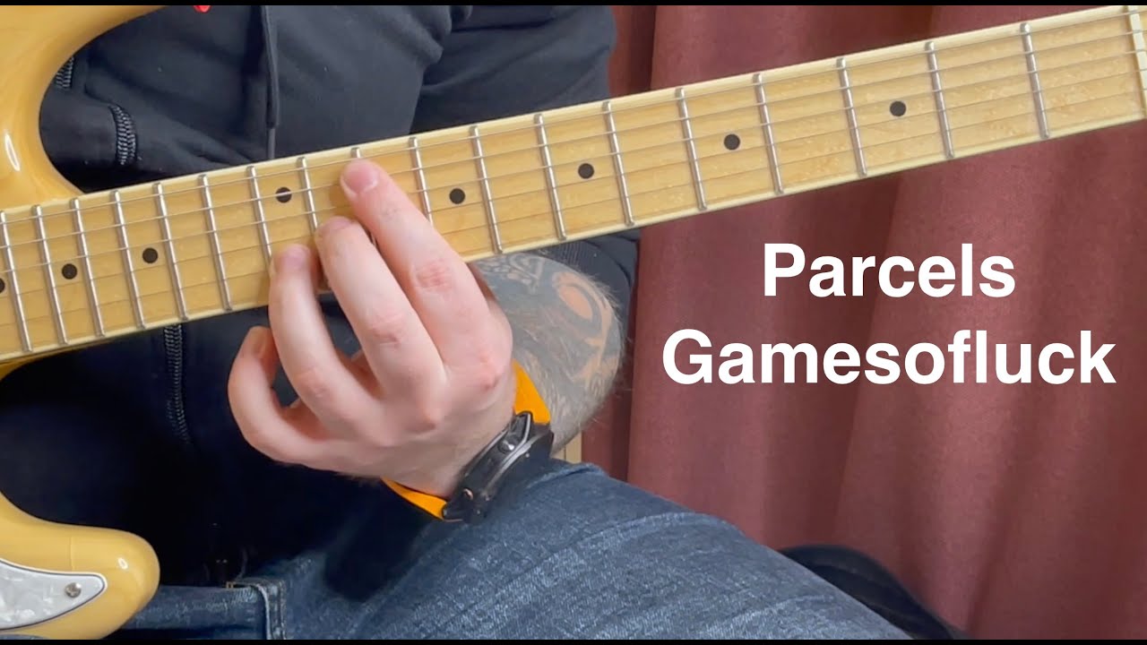 Parcels // Gamesofluck (Hansa Studios version) - guitar cover