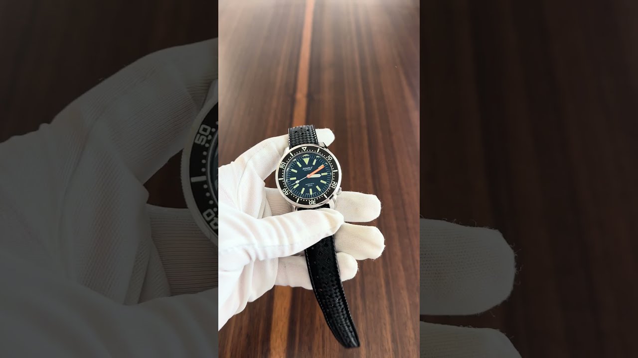 Squale 1521 Militaire Ref. 1521MIL.HT Automatic Diver Wrist Watch with Rubber Strap 42mm 