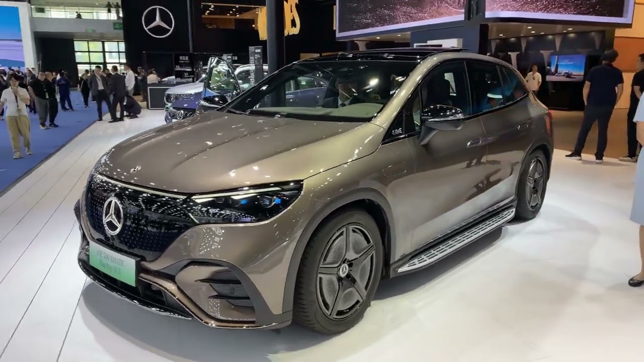 The New 2025 Mercedes-Benz EQE500 SUV 4MATIC - Exterior And Interior