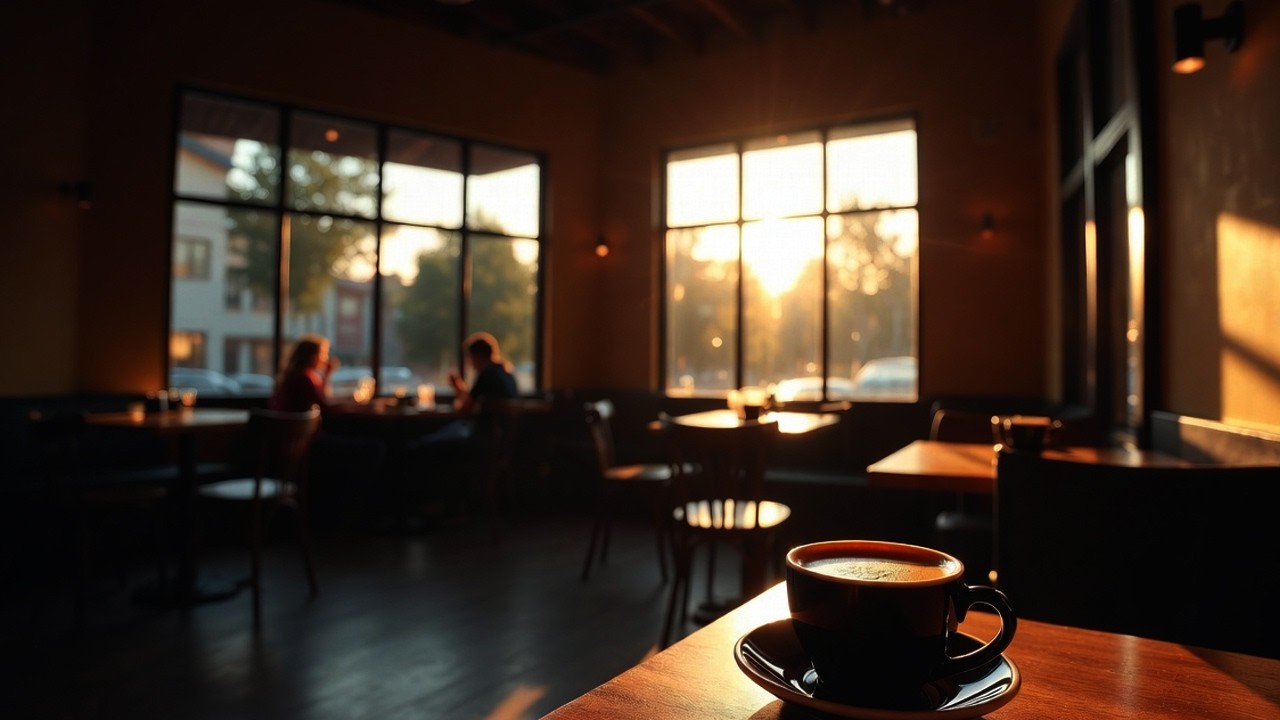 CafeCozy Evening Piano Jazz Cafe 🕯️ Warm Vibes