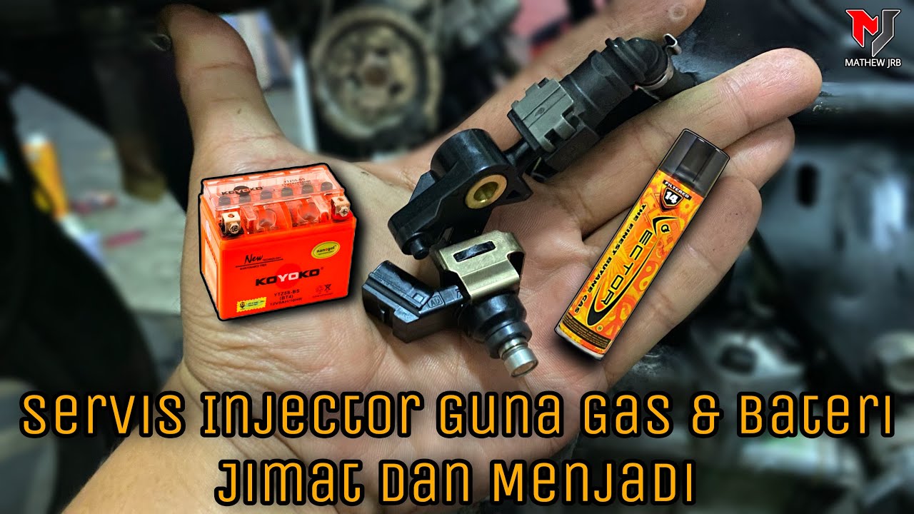 Cara Servis Injector Motor Lagenda 115 Fi