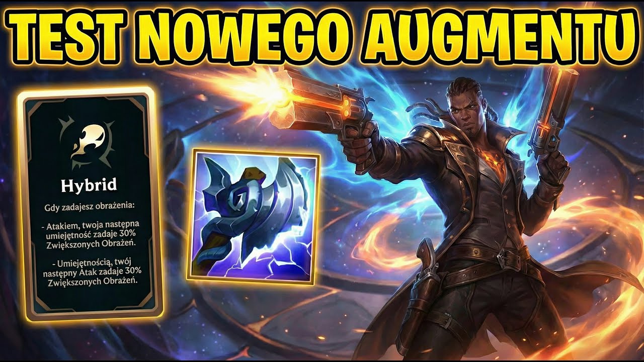NOWY AUGMENT! CZY OP? Hybryda + Fulmination | LOL ARENA GAMEPLAY