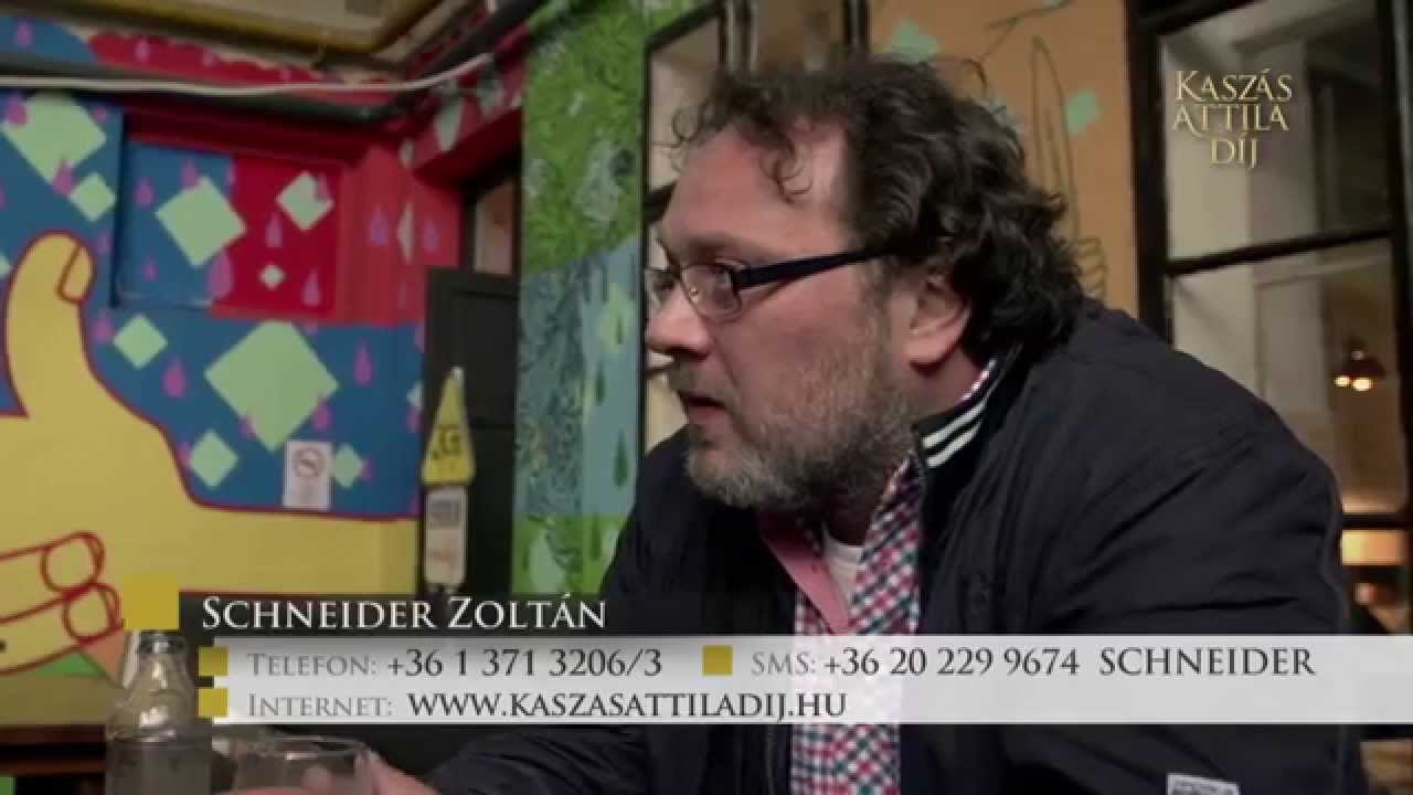 Kasz&aacute;s Attila-d&iacute;j 2014 - Schneider Zolt&aacute;n