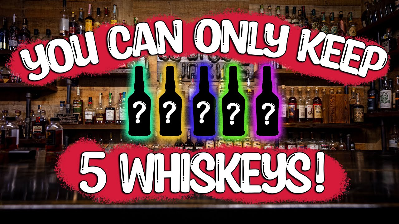Picking only 5 bottles to keep from the ENTIRE collection!!