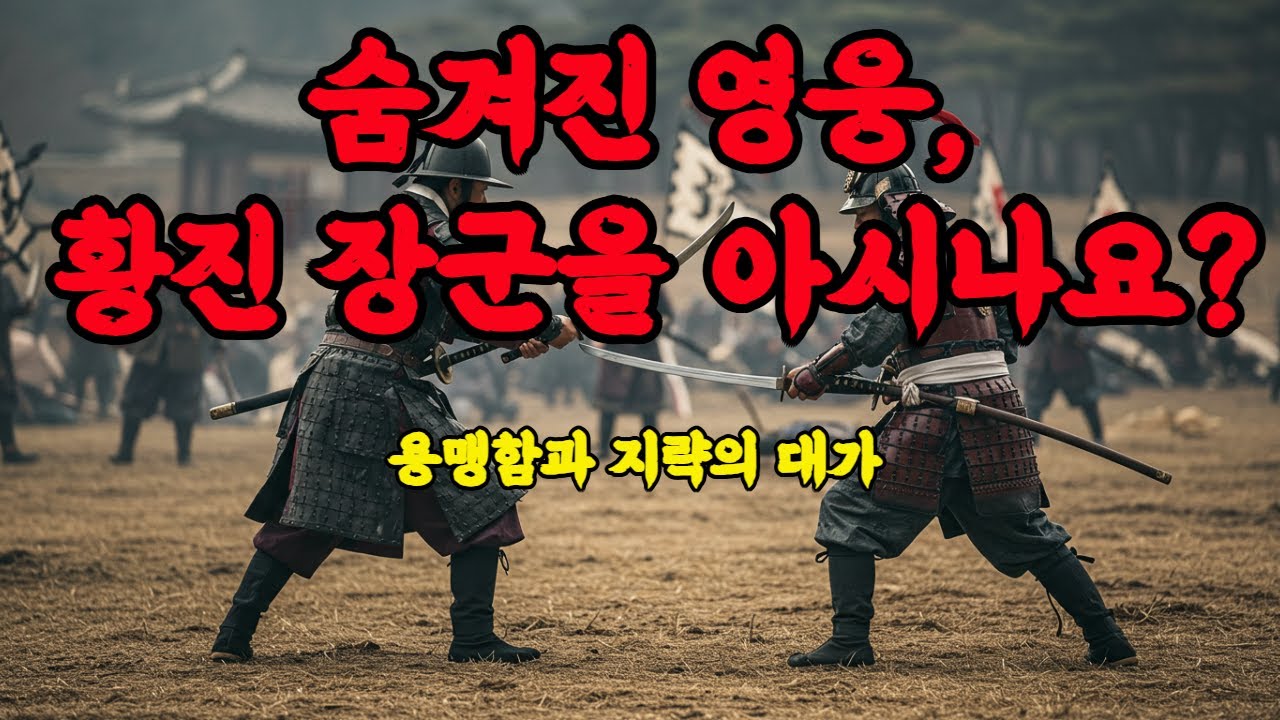 임진왜란의 숨은 명장 황진장군..#조선 #역사 #임진왜란 #황진장군 