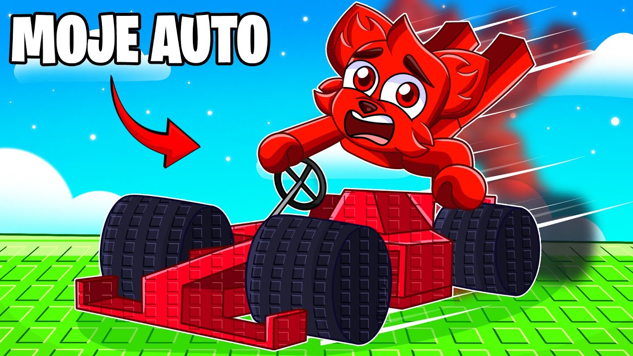 ZBUDOWAŁEM NAJSZYBSZY SAMOCH&Oacute;D w GRZE ROBLOX ZBUDUJ SAMOCH&Oacute;D!