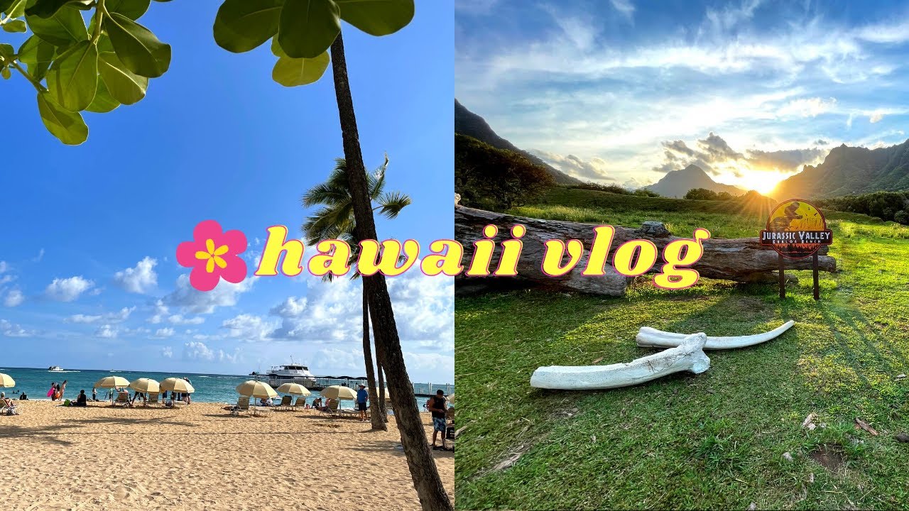 [VLOG] Hawaii Travel Vlog 🌺 Oahu Pt. 1 | Kahuku, Kualoa Ranch, Ho’omaluhia Botanical Garden