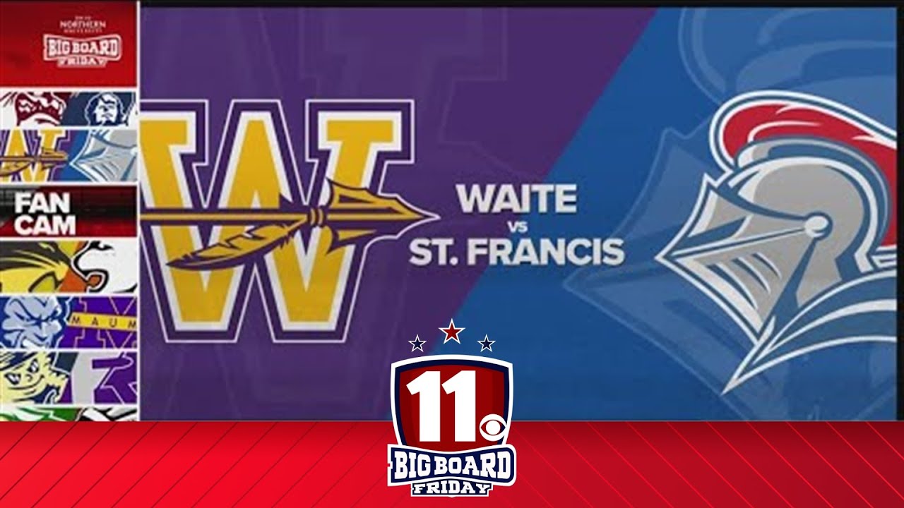St. Francis vs. Waite | Big Board Friday Week 1