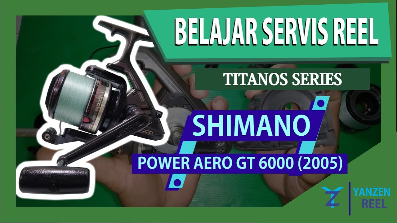 05 SHIMANO TITANOS POWER AERO GT6000 * 200