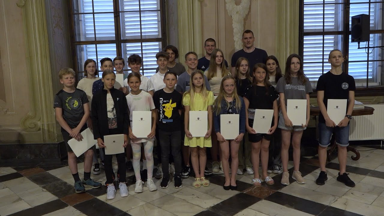 V Bistriškem gradu sprejem za uspešne športnike 16. 6. 2023