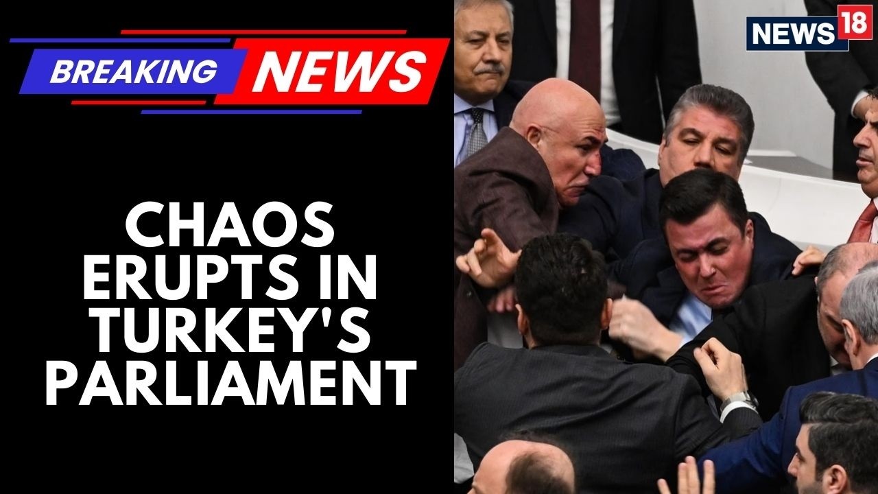 WATCH: Turkish Lawmakers Trade Punches During Controversial Swearing-In | World News