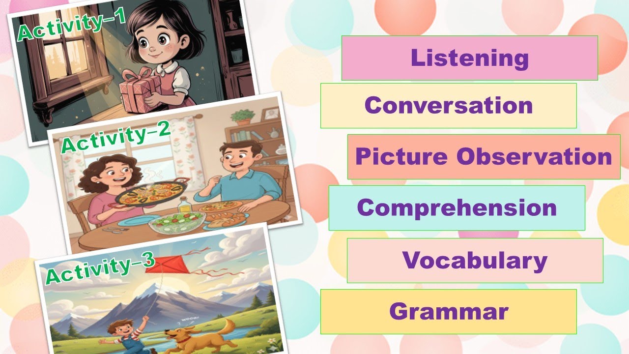 Improve Your Comprehension: Listen, Observe & Answer!