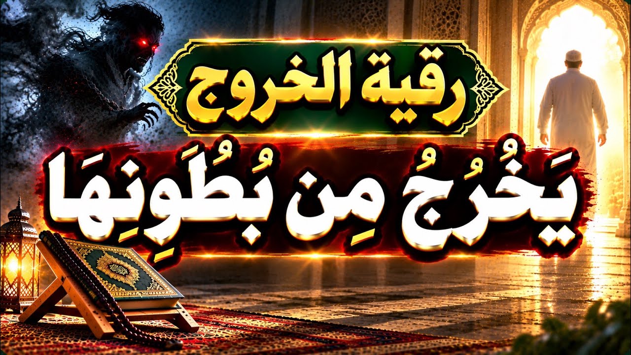 رقية الخروج بأية(يَخْرُجُ مِن بُطُونِهَا) الشيخ / خالد محمد باكوبن