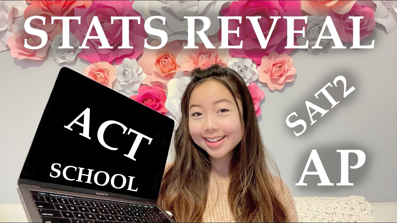 How I got into CALTECH/COLUMBIA/USC | COLLEGE STATS 2021 REVEAL PT.1: ACT, SAT, AP | Mina Ryumae