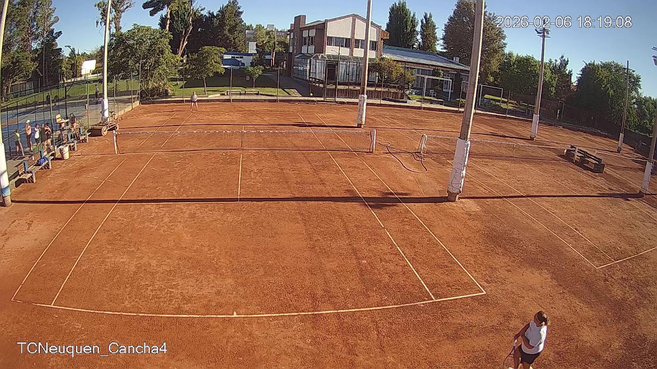 Cancha 4 Tenis club Neuquén Club 06/02/26 inicia 08:01