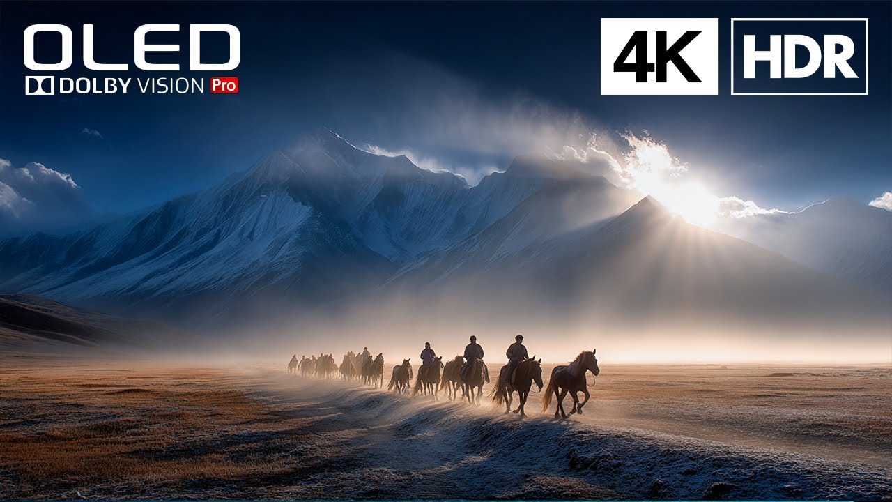 REAL 4K HDR Earth in OLED | Dolby Vision Masterpiece (60FPS)