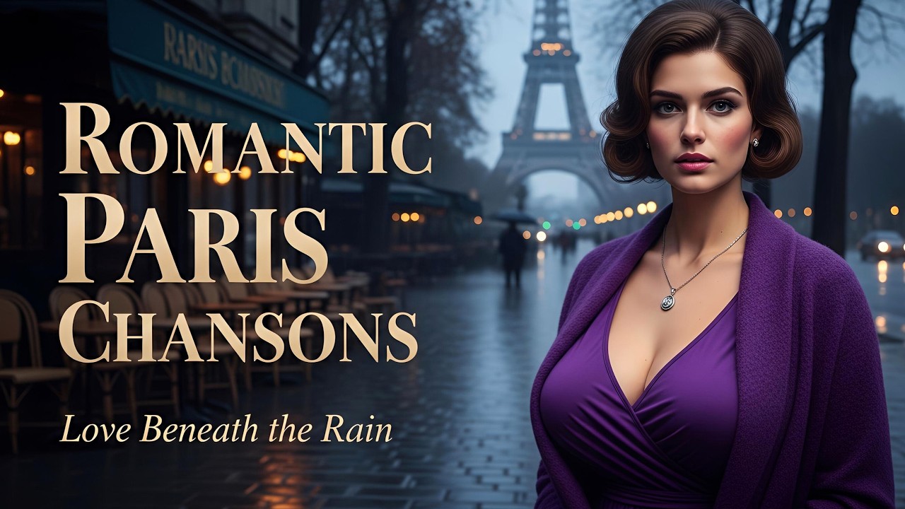 20 Vintage French Love Songs | When Paris Rain Remembers Love | Classic 60s–70s Chanson