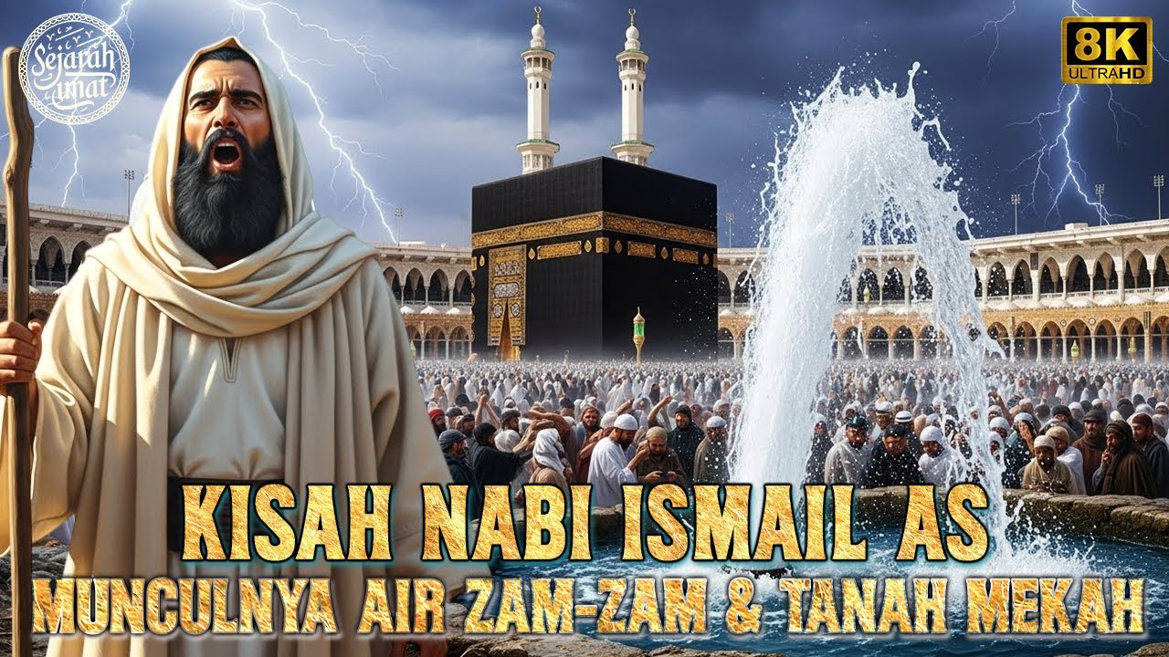 ASAL USUL AIR ZAM-ZAM ‼️PERJUANGAN SITI HAJAR DAN NABI ISMAIL TERCIPTANYA MEKKAH