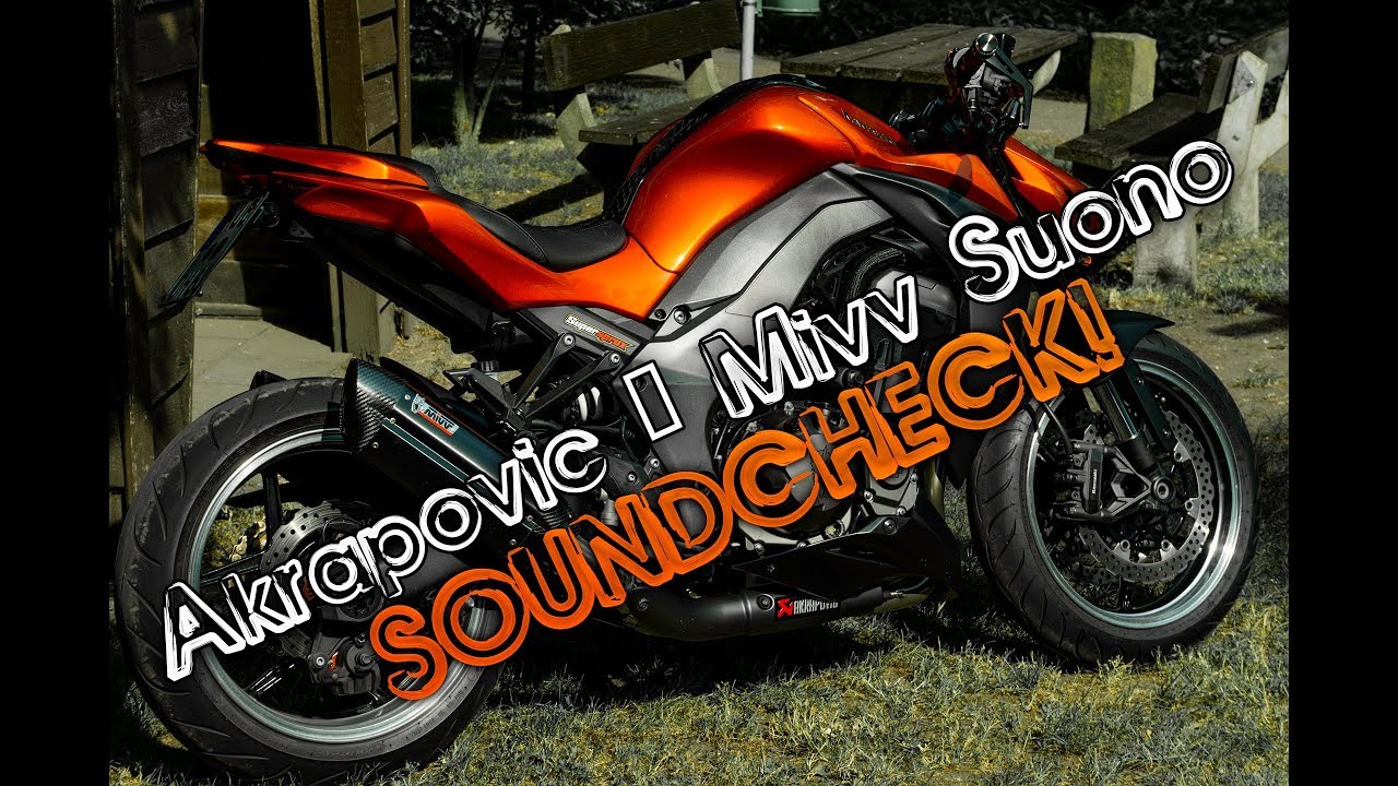 Kawasaki Z1000 Akrapovic full System / Headers / Mivv Suono - Soundcheck