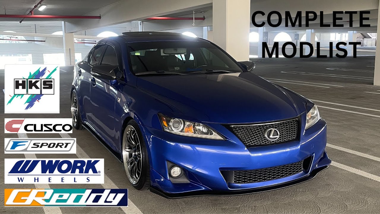 UPDATE VIDEO ! LEXUS IS COMPLETE BUILD WALKAROUND !