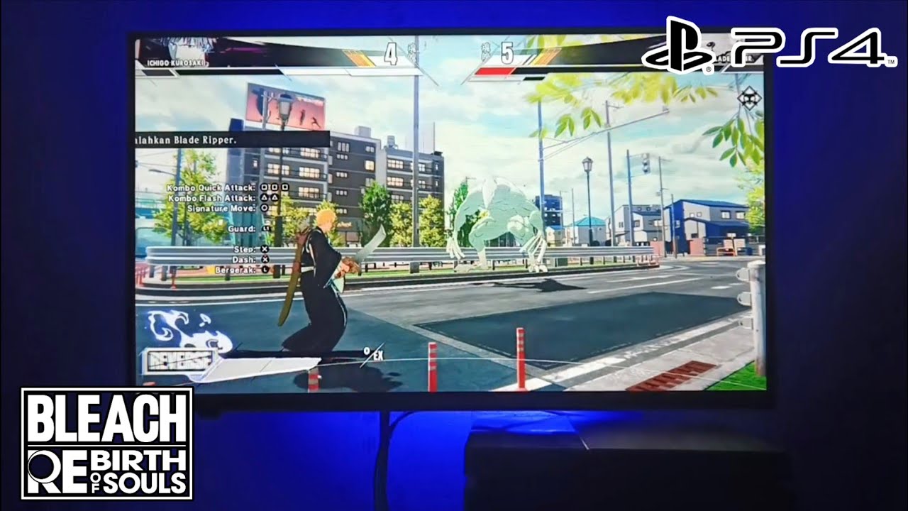 Bleach Rebirth of Souls Gameplay on PS4 FAT
