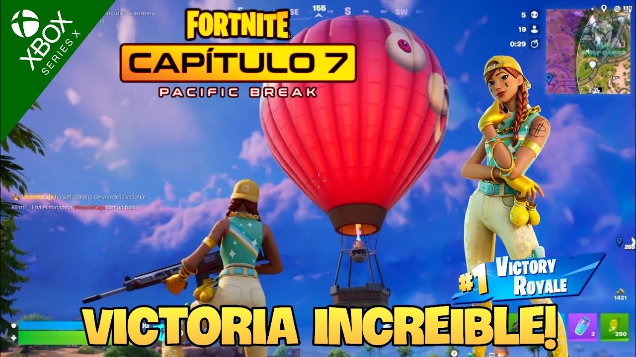 PRIMERA VICTORIA para el CANAL de FORTNITE CAPITULO 7