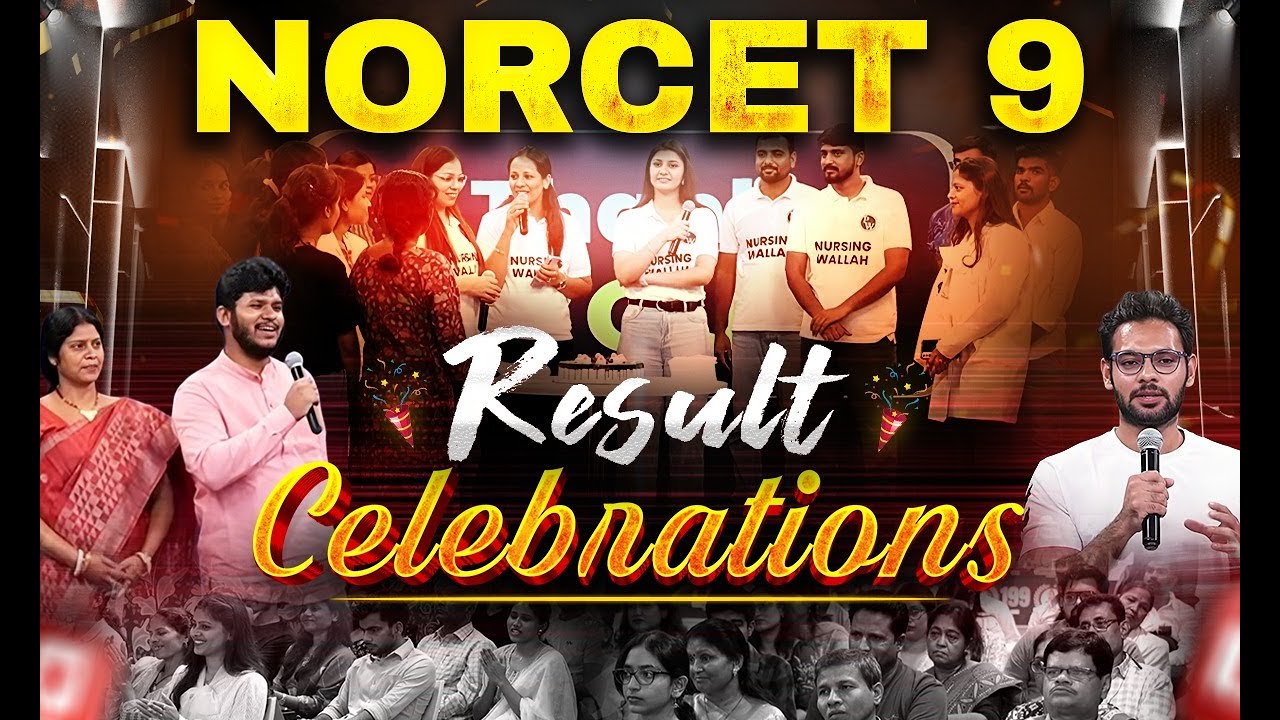 🔴 LIVE: AIIMS NORCET 9 RESULT CELEBRATIONS! 🎉🩺 | PW Nursing Wallah #celebration