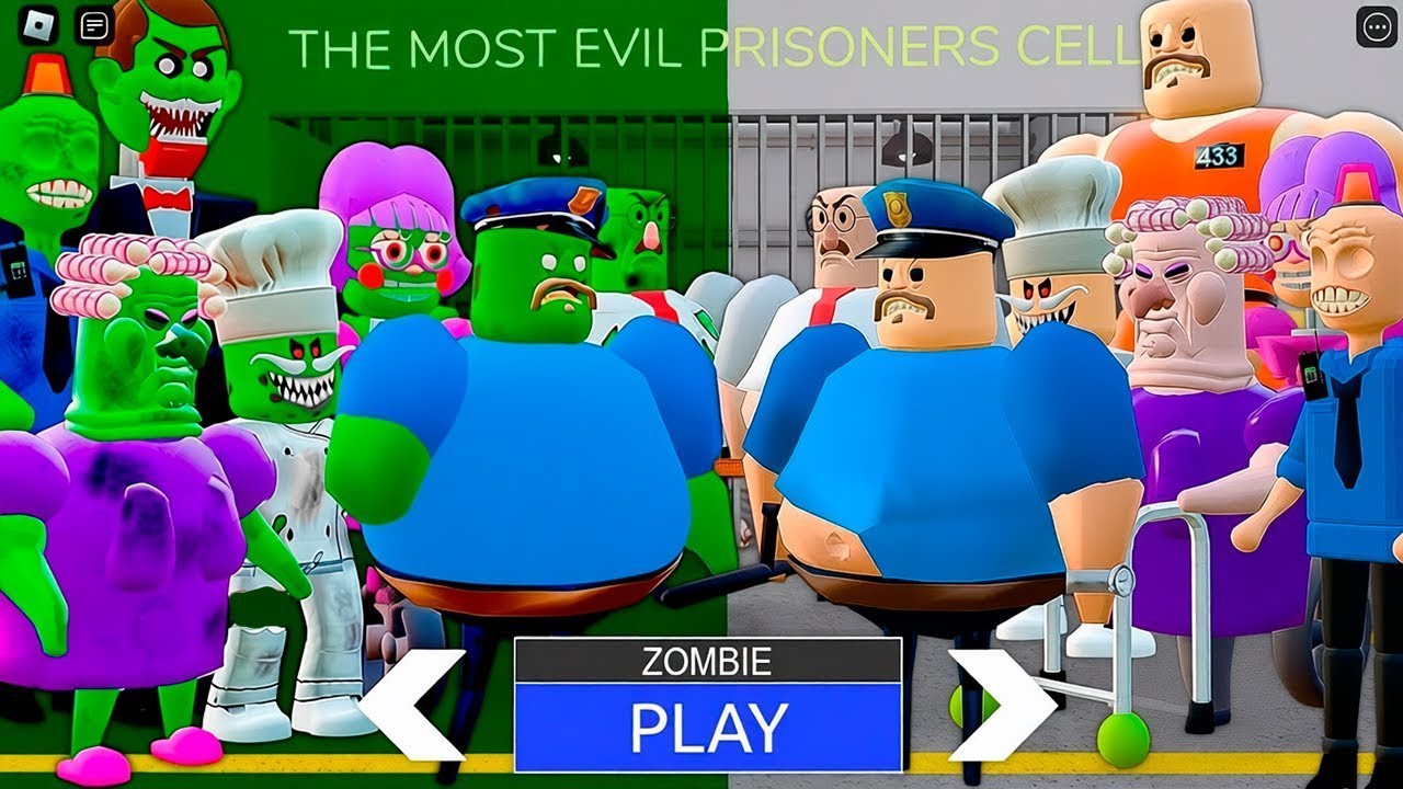 All Bosses vs NEW Bosses! Barry's Prison Run Animation Full Gameplay Roblox game88