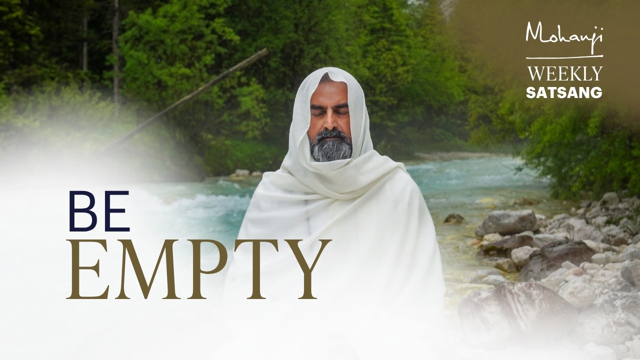 Настоящая работа начинается только тогда, когда вы опустошены | Еженедельные беседы с Моханджем